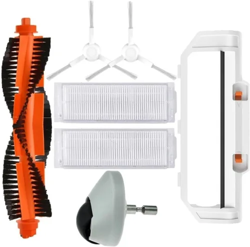 Miniatura 15 de McbeAn Compatible con Xiaomi Robot Aspiradora S10 Accesorios Aspiradora Piezas de Repuesto Repuesto Cepillo Principal Filtro Hepa Trapeador Paño