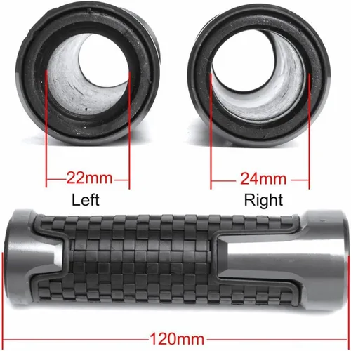 Miniatura 2 de Motorcycle Handlebar with Logo Xmax Motorcycle Handle Grip Ends Handlebar Grips for Yamaha Xmax300 X-max 300 2017 2018 2019 2020 Motorbike Handlebar