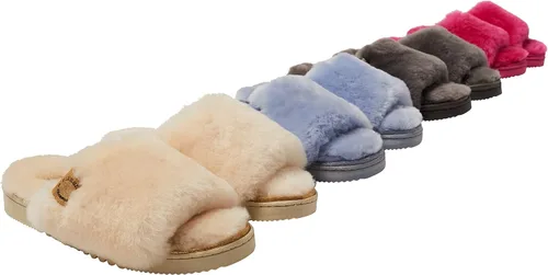 Miniatura 2 de Dearfoams Fireside Cairns - Sandalias fáciles de poner y quitar para mujer