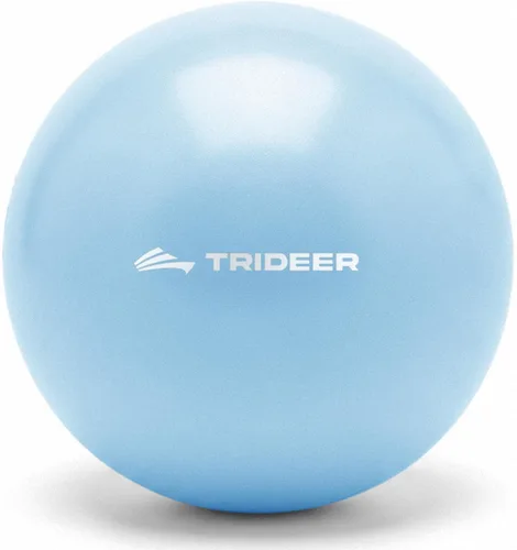 Trideer Pelota de pilates de 9 pulgadas, pelota de ejercicio pequeña para yoga, entrenamiento de núcleo, terapia física, equilibrio, estabilidad y