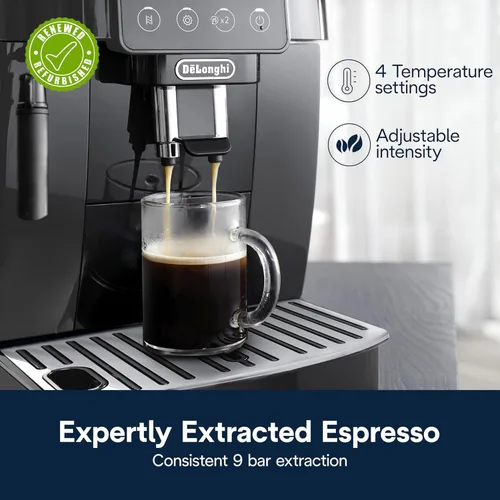Miniatura 4 de De'Longhi Magnifica Start ECAM22022SB - Máquina automática de café expreso con espumador manual, color negro (renovado)