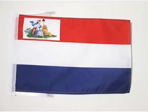 Miniatura 674 de Bandera de México AZ FLAG, 45.7 x 30.5 cm, con cordones - Pequeñas banderas mexicanas de 30 x 45 cm - Bandera de 45.7 x 30.5 cm