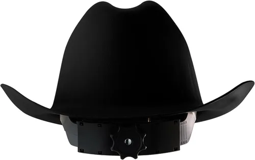 Miniatura 7 de Jackson Safety - Casco de seguridad para vaquero, sin ventilación, de ala completa, con suspensión de trinquete de 4 puntos para hombres y mujeres