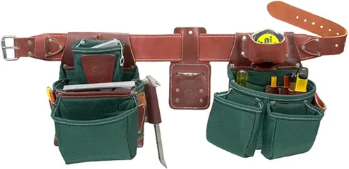 Occidental Leather OxyLights Framer - Utility Holster Pouch Package with Double Outer Bag - Made in USA Verde