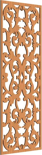 Miniatura 17 de Meadville Paneles decorativos de pared de madera con calado, 9 3/8 pulgadas de ancho x 24 3/8 pulgadas de alto x 1/4 de alto, aliso