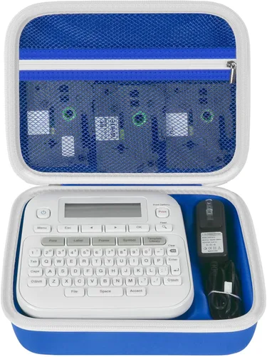 Miniatura 12 de Estuche compatible con Brother P-Touch PTD220 D210 Etiquetadora diaria para hogar/oficina, organizador de almacenamiento y transporte para cintas
