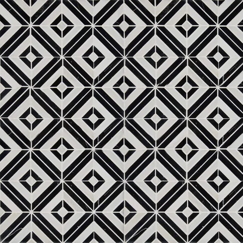 Miniatura 26 de MSI Verona Patrón Dorado 12 pulg. x 12 pulg. Azulejo de Mosaico de Mármol Montado en Malla para Pared de Baño, Piso, Salpicadero de Cocina y Verona