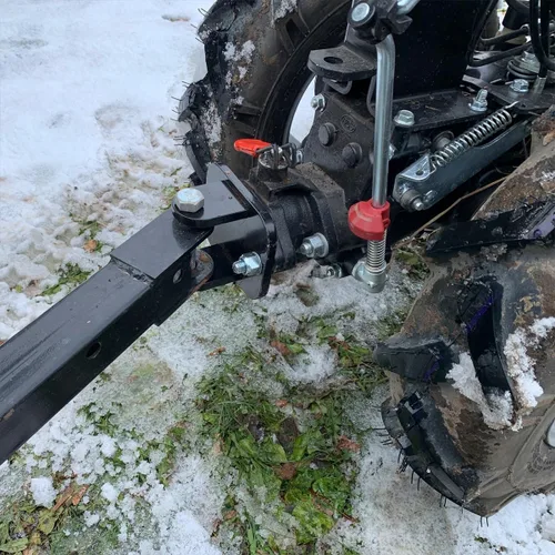 Miniatura 4 de MotoAlliance Impact IMPLEMENTS® BCS Adaptador de enganche de tractor Adaptador de remolque para remolques de carga utilitarios. Marca registrada