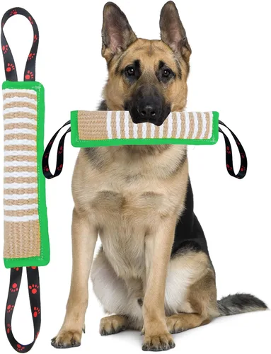 Miniatura 14 de Clysoru Juguete de yute resistente para perros