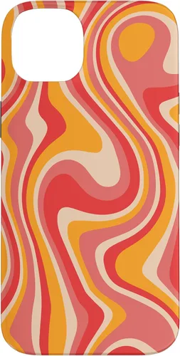 Miniatura 14 de iPhone 11 Pro Max Retro Groovy Liquid Swirl Hippie 70's 80's Psychedelic Phone Case