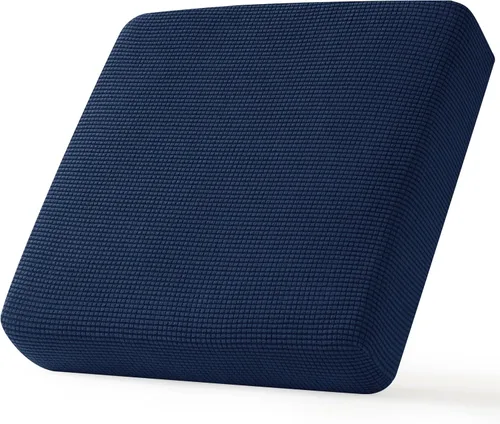 Miniatura 81 de CHUN YI - Funda elástica de cojín para sofá biplaza, funda de asiento de sofá con tela jacquard de elastano (mediana, color marfil blanco)