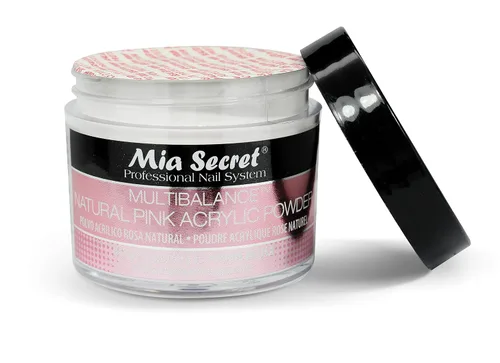 Miniatura 6 de Mia Secret Multibalance Natural Rosa Acrílico Polvo 2 Oz