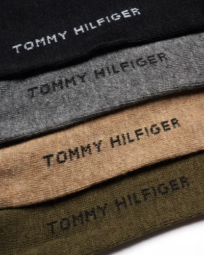 Miniatura 34 de Tommy Hilfiger Calcetines de vestir acolchados y transpirables de tela elástica para hombre, paquete de 8