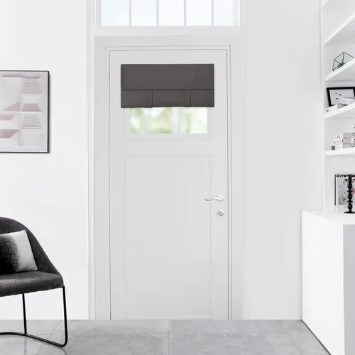 Miniatura 9 de WdFour Cortinas de puerta francesa con tacto sedoso, aislamiento térmico, reducción de ruido, cortinas opacas para puerta de vidrio y oficina