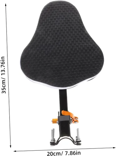 Miniatura 5 de Accesorio de asiento de bicicleta de montaña, versátil asiento de bicicleta para niños y niñas, características de seguridad de comodidad