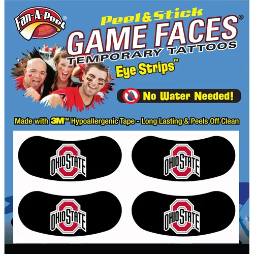 Miniatura 88 de Fan-A-Peel Tatuajes temporales sin agua del estado de Florida, hipoalergénicos, para despegar y pegar, tatuajes temporales impermeables, con Florida