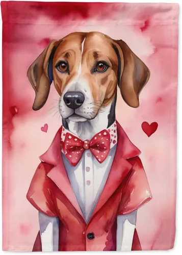 Miniatura 51 de Caroline's Treasures DAC5292CHF - Bandera de Border Collie My Valentine House para porche, grande, con manga para porche, para colgar en la pared
