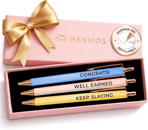 Miniatura 26 de MESMOS Paquete de 3 bolígrafos elegantes para mujer, regalos de mejor jefa para mujeres, regalo de agradecimiento al jefe, cumpleaños, día nacional