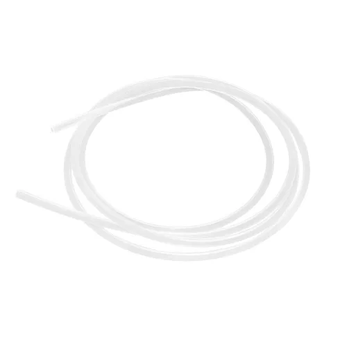 Hooshing - Manguera de silicona de 2 mm ID x 4 mm OD de 3 m, tubo de goma de silicona flexible de grado alimenticio de silicona pura de alta