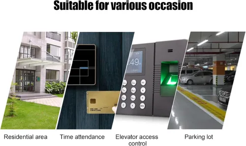 Miniatura 2 de Dioche 50 unids tarjeta de identificación llavero token etiqueta 125KHZ reescribible universal control de acceso llavero para control de acceso