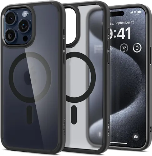 Miniatura 27 de Spigen Funda para iPhone 13 Mini, ultra híbrida MagFit [antiamarilleo] [compatible con Magsafe] - Transparente
