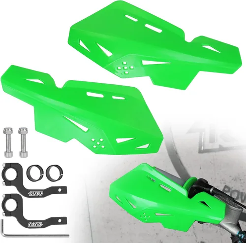 Miniatura 11 de RUTU Paramanos para Dirt Bike de 7/8 pulgadas 22mm, Paramanos de motocicleta con soporte CNC, par compatible con motos Dirt Pit, Motocross, ATV, CRF