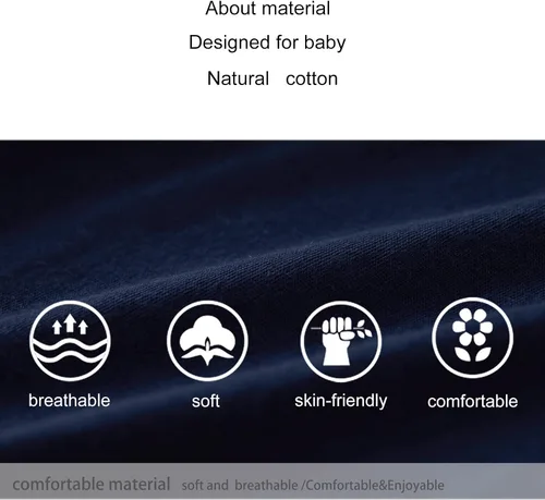 Miniatura 6 de pureborn Mameluco de algodón súper suave para bebés niños y niñas de 0 a 24 meses