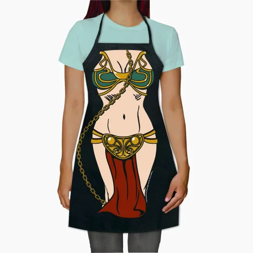 Miniatura 6 de Icup DC Comics - Delantal ajustable de talla adulto con diseño de Wonder Woman Be The Character, 100% algodón, negro