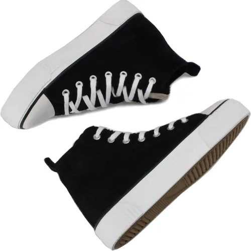 Miniatura 5 de PepStep Women's Fashion Platform High Top Sneakers, Cute Corduroy or Faux Lamb's Fur UpperMemory Foam Insole,Trendy Slim Shoe Lace
