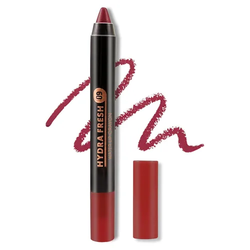 Miniatura 9 de Boobeen Lápiz labial mate de lápiz labial cremoso aterciopelado, cobertura completa, alto pigmento, impermeable, de larga duración, para mujeres