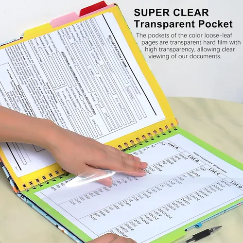 Miniatura 8 de HWPRATO Portapapeles en espiral con bloc de notas, portapapeles con almacenamiento para enfermería, clip, carpeta para trabajo, oficina, enfermeras