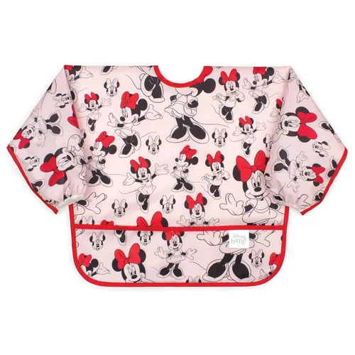 Miniatura 38 de Bumkins Babero con mangas para bebé, babero para niños pequeños, smock, tela impermeable, se adapta a edades de 6 a 24 meses, acuarela Acuarela E6