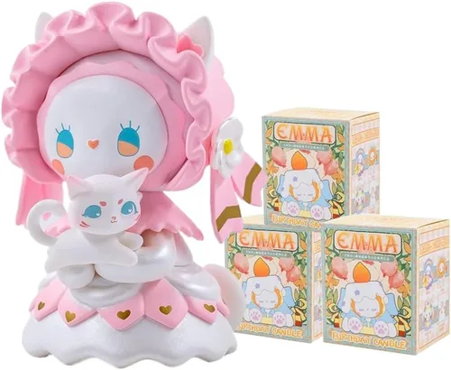 Aven Rabbit Emma - Caja ciega para fiesta de cumpleaños, figuras de acción, caja misteriosa, juguetes aleatorios, regalos de cumpleaños, juguete 3