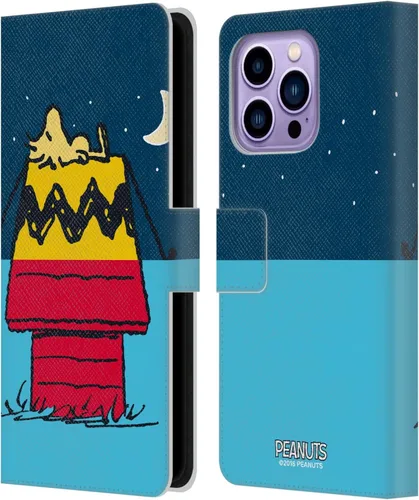 Miniatura 254 de Head Case Designs Funda de piel con licencia oficial de Peanuts Snoopy & Woodstock Balloon Halfs and Laughs para Apple iPhone 7/8/SE 2020 y 2022