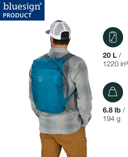 Miniatura 2 de Mochila Osprey Ultralight 20L Bolsa seca, Negro