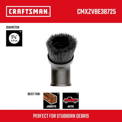 Miniatura 2 de CRAFTSMAN CMXZVBE38725 - Cepillo para polvo húmedo y seco (1-7/8 pulgadas)
