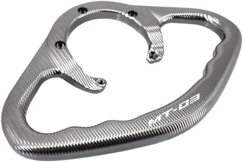 Miniatura 17 de F - Manijas CNC para pasajeros, para motocicleta, para Yamaha MT-07, MT-03, MT-09, MT-25, MT, 03, 07, 09, 25, MT09, MT03 Y (color negro MT-03)