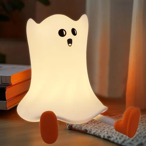 Miniatura 22 de Luz Nocturna de Capibara Navideña Suave con Modos RGB Regulable Luz Nocturna de Guardería para Lactancia Colgable Linda Lámpara de Animal Novedosa