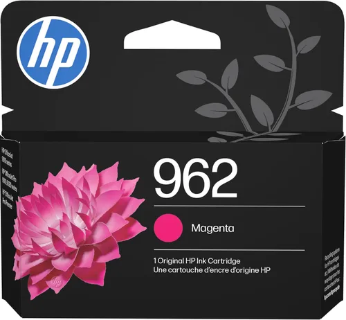 HP Cartucho de tinta magenta 962 | Funciona con OfficeJet 9010, Pro 9010, 9020 | Elegible para tinta instantánea | 3HZ97AN