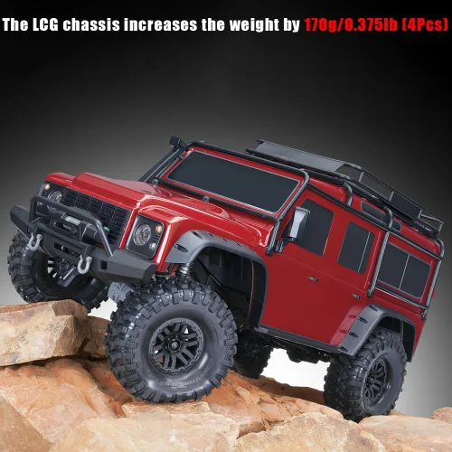 Miniatura 4 de GLOBACT Pesas de latón de 0.472 pulgadas, cubo hexagonal de rueda extendida, 6.00 oz, contrapeso para 1/10 Trx4 Trx6 Axial SCX10 II III Redcat GEN7