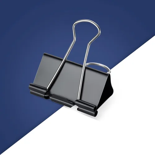 Miniatura 5 de 72 piezas de clips de carpeta extra grandes de 2 pulgadas, clip de papel grande, clips de papel jumbo a granel, abrazadera de papeleo grande