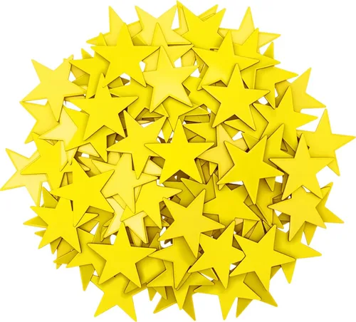 Miniatura 8 de Outus 120 pequeñas estrellas magnéticas – Bonitos imanes en forma de estrella de colores para niños, tabla de recompensas, aula, pizarra blanca