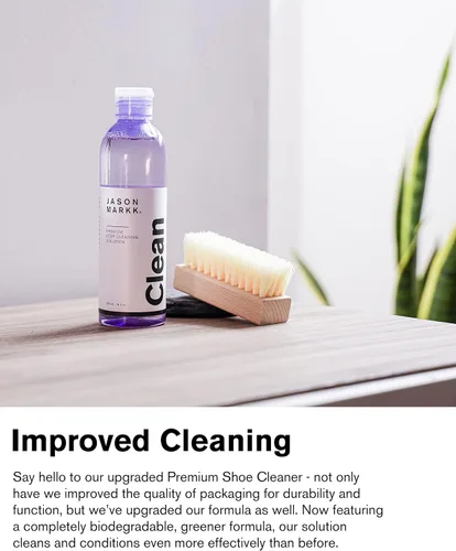 Miniatura 2 de Jason Markk Shoe Cleaning Brush and 8 Ounce Shoe Cleaner Bundles