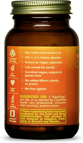 Miniatura 3 de HEALTHFORCE SUPERFOODS Integrity Extracts Cordyceps - Cápsulas - 90 Cápsulas Veganas