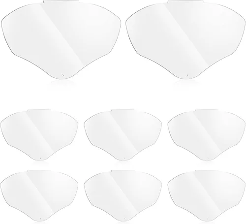 Miniatura 11 de Feekoon - Lente de repuesto para protector facial compatible con S8555, compatible con protector facial Honeywell/Uvex S8500/S8510, visera