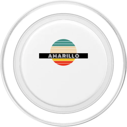 Miniatura 2 de Amarillo City Retro Design PopSockets MagSafe PopGrip for iPhone