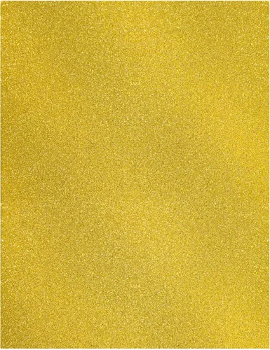 Papel de cartulina dorado pesado con purpurina, 50 hojas (300 GSM = 110 libras de cubierta), papel con purpurina tamaño carta de 8.5 x 11 pulgadas