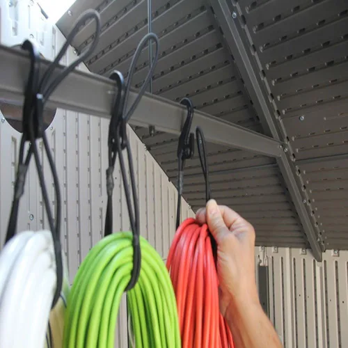Miniatura 2 de Cordones para enganchar y colgar - Cordones de almacenamiento y organización - para colgar mangueras, cables, escaleras, bicicletas, herramientas