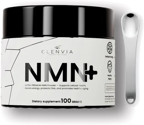 Polvo NMN Ultra Premium – 500 mg por porción – Soporte NAD+, energía celular y envejecimiento saludable – Vegano, sin OMG, probado en laboratorio,
