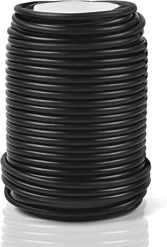 Miniatura 12 de Decoroca Lazos suaves para plantas de apoyo, alambre reutilizable impermeable de 65.6 pies, giro de jardín de 0.138 in, para plantas de interior y 1